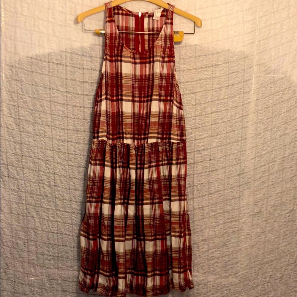 Plaid dress for big girls. Size L Forever 21.